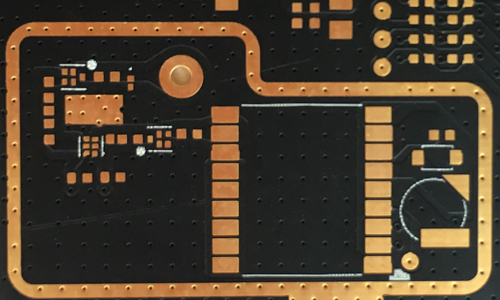 Custom 1.0 Mm 4 Layers High Frequency PCB Double Sided with ENIG Surface
