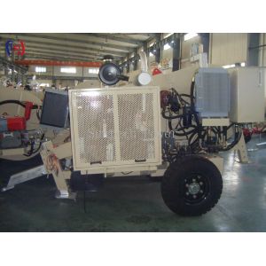 Hydraulic Traction Overhead Line Stringing Equipment Force Speed Stepless