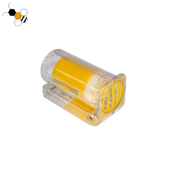 Apiculture Yellow Plastic Sponge Plunger Queen Marking Tube