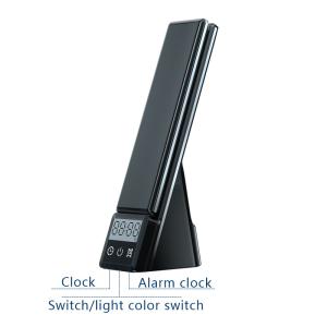Quality Fast QI 15W Custom Wireless Charger With Desk Lamp LED Alarm Clock for sale
