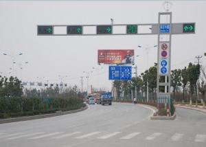 China 6M Outdoor Automatic Traffic Light Signals , Road Traffic Signals And Signs on sale