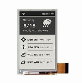 Buy COG COF 250×122 E lnk Epaper Screen Electronic Paper Display  Module SGS Active Matrix Electrophoretic Display at wholesale prices
