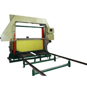 China D&T Automatic Slicing Machine For Eva Horizontal Foam Cutting Machine on sale
