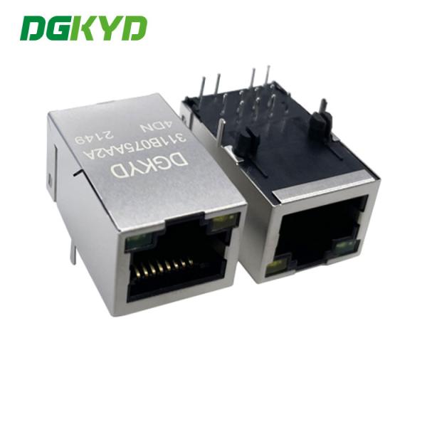 Buy Ethernet Filter Network Single Port RJ45 Connector With Transformer RJ45 With Transformer at wholesale prices