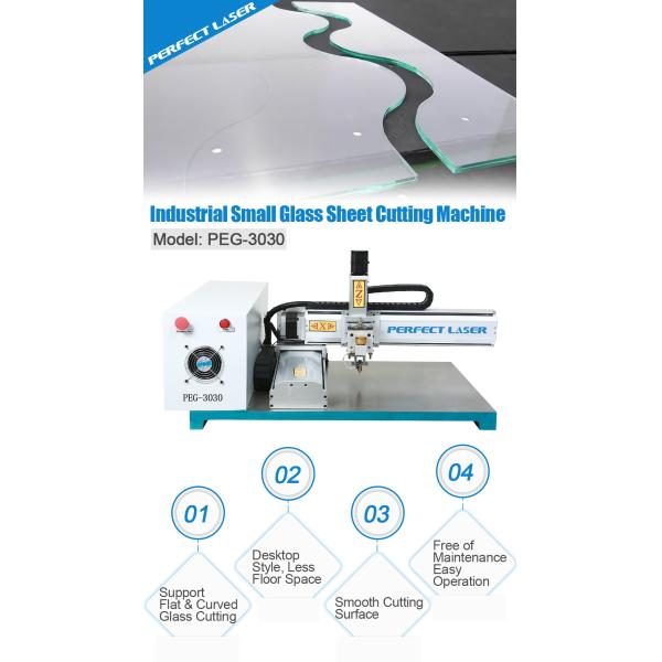 ​Professional Small Mirror Glass Circle Oval Deep Processing Air Table CNC Automatic Glass Cutting Machine