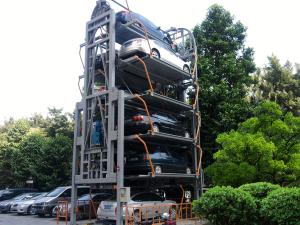 Quality Customized Vertical Rotary Parking System 6 Levels Rotary Car Parking for sale