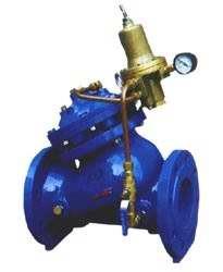China Mulitfunction Ductile Iron Diaphragm Y Type Pressure Sustaining Valve DN20mm on sale