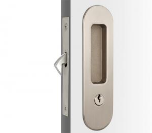 Quality Adjustable House Door Locks Sliding Gate Lock Zinc Alloy Round Face Pulls for sale