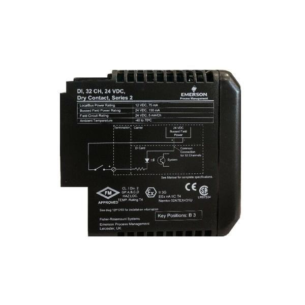 Emerson DeltaV VE4001S2T2B4 Discrete Input Card