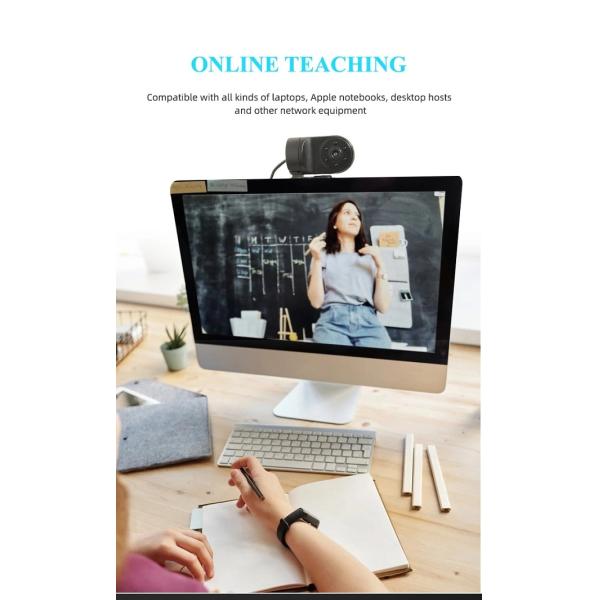 HD USB Module Computer Camera Webcam Clip on Streaming Video Camera