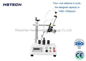 China Text Screen Automatic Glue Dispensing Machine for LED Bulbs and Par Lights on sale