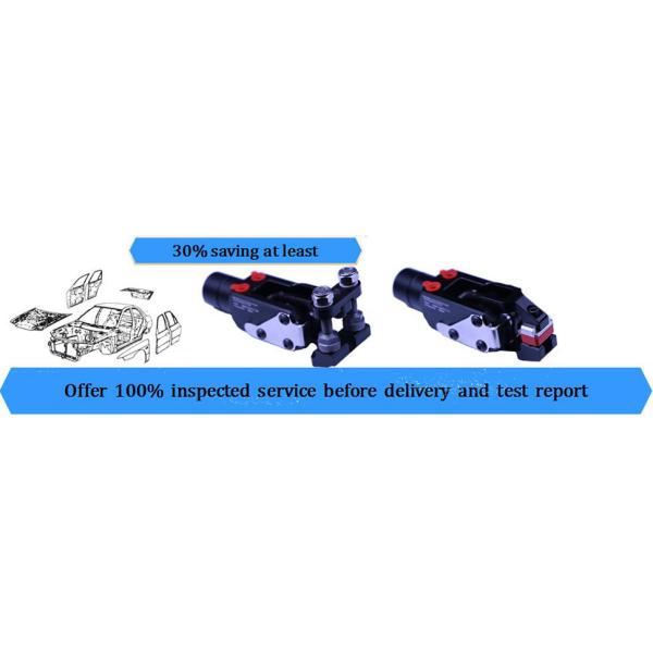 Quick Change Standard Press Gripper G 1 / 4 Air Ports With Angular Opening