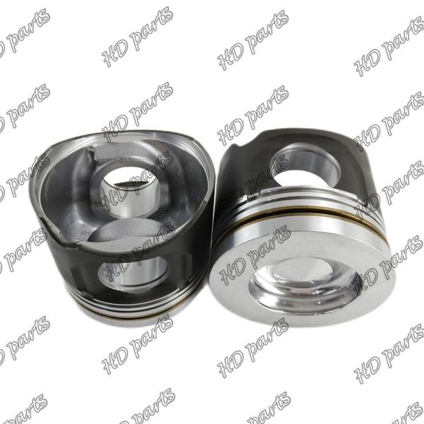 Piston D4D BF4M2012 BF6M2012C Graphite Pointed Bottom 04258367 04258455 04258457
