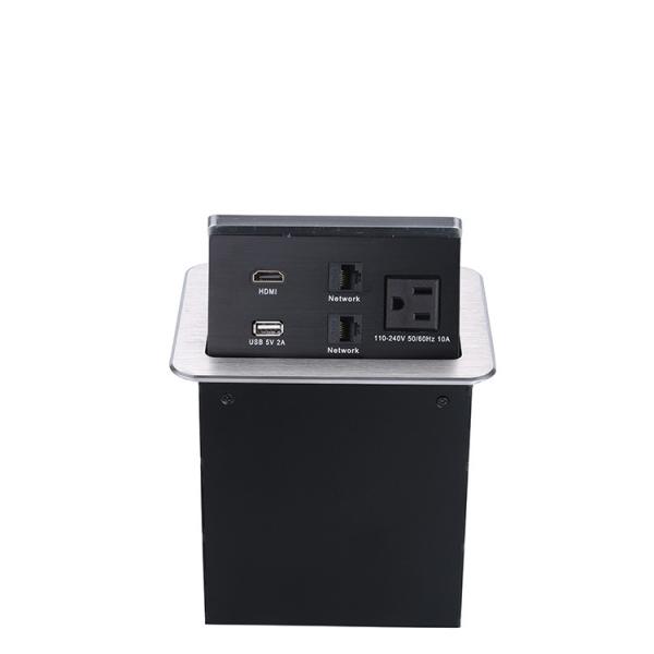 Buy Desktop MultiFunction Port Conference Table Socket Direct Power Source Network USB HDMI Interface at wholesale prices