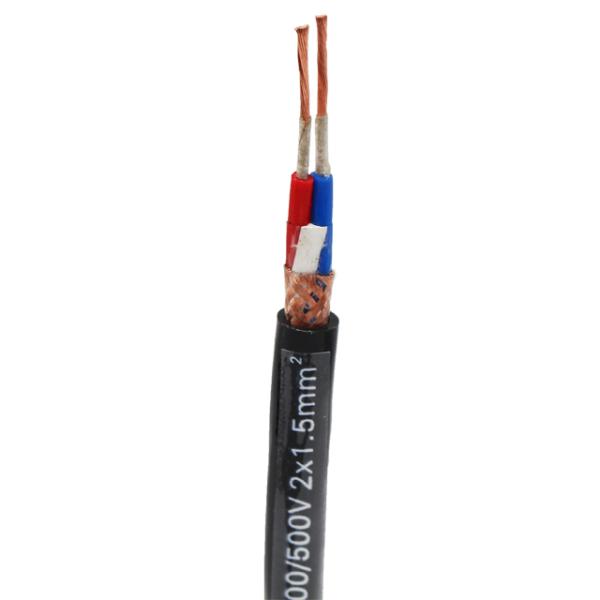 4Core 0.5mm2 Flexible Shielded Signal Communication Cable for PVC Jacket Construction