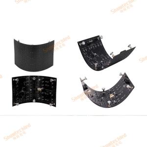 Indoor P2.5 Soft Module Curved Flexible LED Display Screen Cylindrical Column Alien