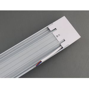 Quality 40W LED Linear Batten Light with 120° Beam Angle, CRI80-83/95-98, 50000h Lifespan, Shatterproof for sale