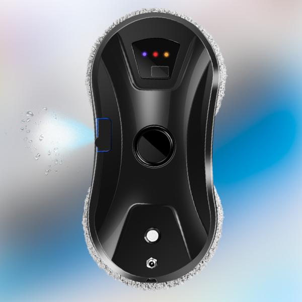 Remote/App Control Automatic Glass Cleaning Robot with Intelligent Spring Water System