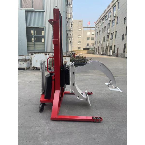 Semi Electric Paper Roll Stacker With 1.6m Lifting Height 500kg Load Capacity For Heavy Reel Handling