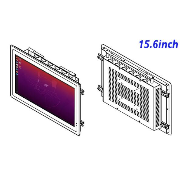 15.6-Inch Precision Linux Display for Factory Automation and Logistics Monitoring