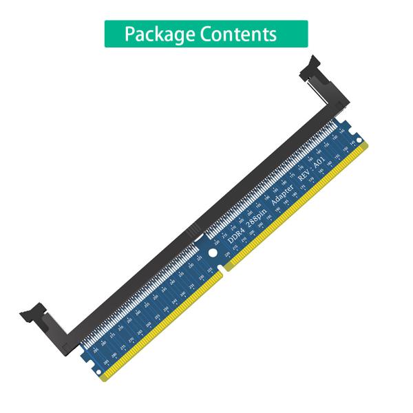 288Pin DDR4 Memory Test Protection Card Adapter For Desktop DDR4 Motherboards