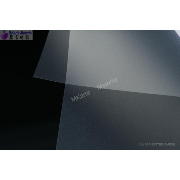 Smooth Glue Coating 0.08mm Inkjet Printing PVC Sheet