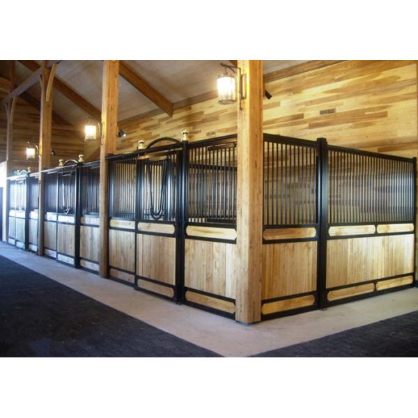 Nice Partitions Bamboo Horse Stable Equine Stall System In Massachusetts