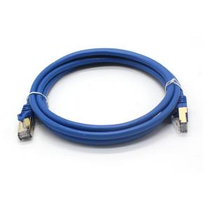 China FTP Cat5e 1m 3m Shielded Network Patch Cord 24awg 26awg For Computer on sale