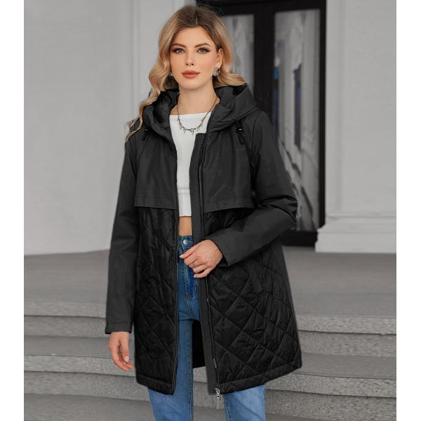 3XL Timeless Transitional Layer Down Coat Women For Autumn Spring