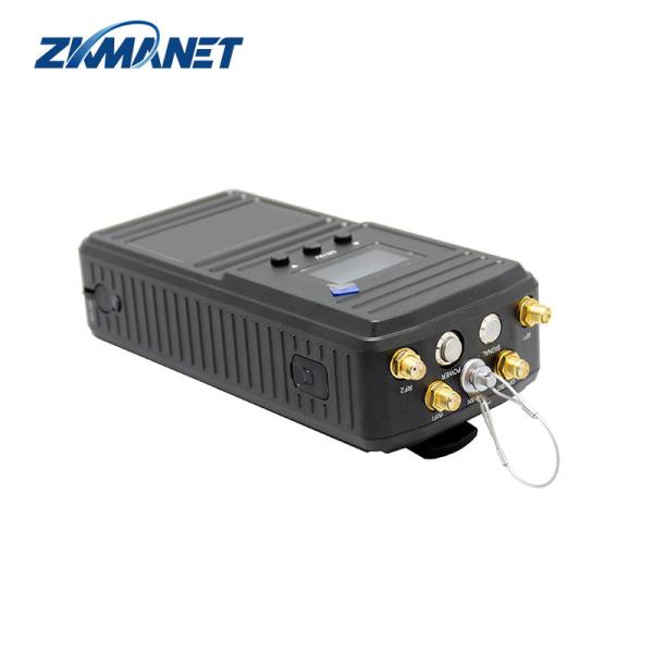 Handheld IP66 82Mbps 1.4GHz MESH Radio with Dual Transmitters and Receivers GPS