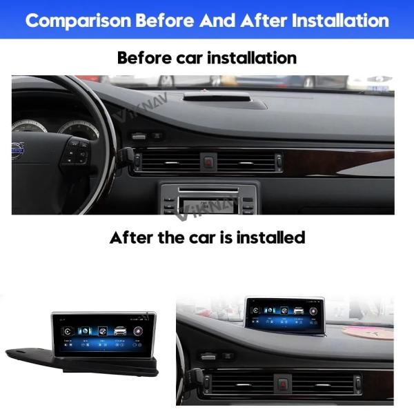 For 2004-2011 Volvo S80 8.8 Inch Android Touch Screen Stereo Navigation GPS Multimedia Player Wireless Carplay 4G