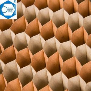 Quality Customized 120g 140g 220g Paper Honeycomb Core For Door Big Cell Size 20mm 25mm for sale