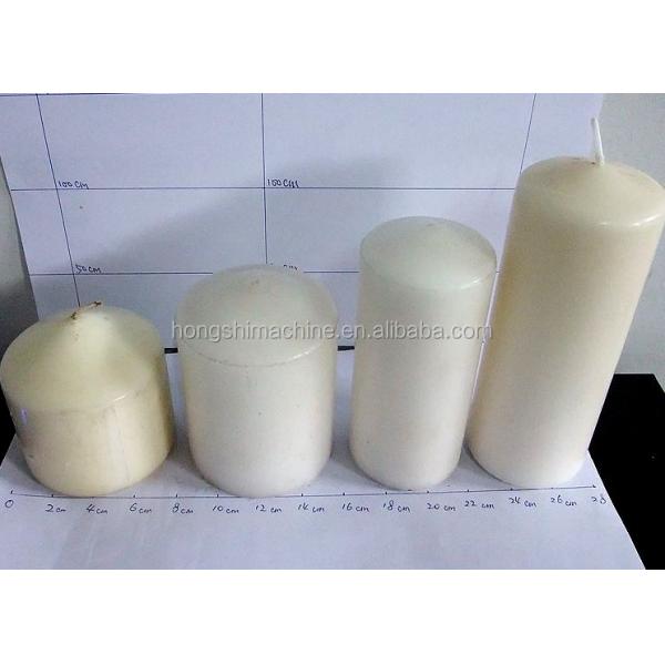 Automatic pillar candle making machine