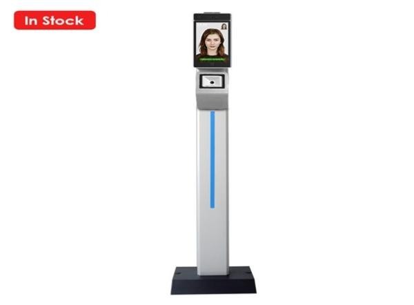 Buy 0.5-1.5m Facial Recognition Temperature Kiosk , 10.1" ccess Control And Attendance System at wholesale prices