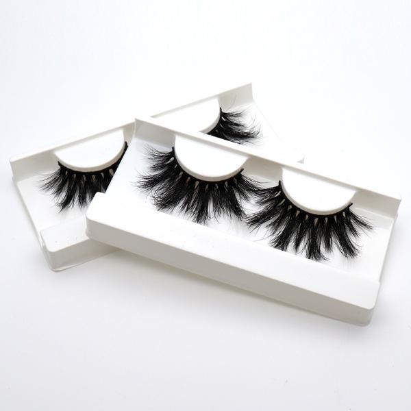 3D 4 Pairs 20mm Fluffy Mink Lashes Soft Dramatic with high volume