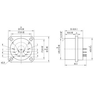 Small High Temperature Accelerometer For Measuring Oil Wells Inclination