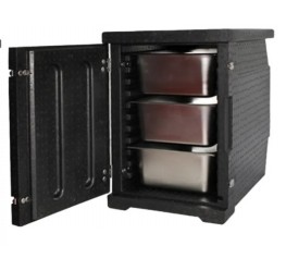 Quality EPP Insulated Food Pan Carrier Light Weight 90L Front Loader for sale