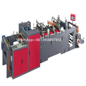 plastic pre-opened continuous rolling courier bag making machine