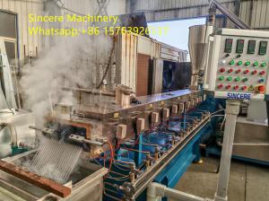 Quality Fully Automatic Advanced Plastic Pelletizing Line For PVC PP PE PA ABS PC PS PMMA Recycling Material for sale
