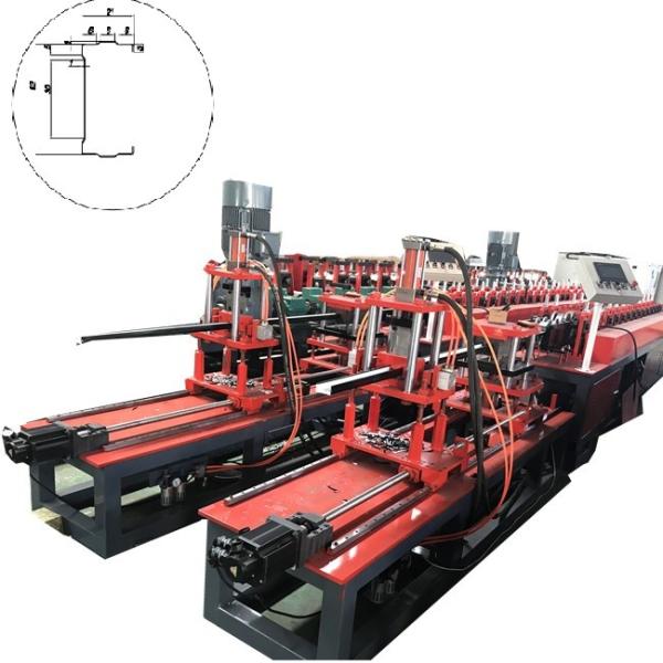 Buy LED Light Box Shutter Profile Machine T5 Profile Rolling Machine at wholesale prices