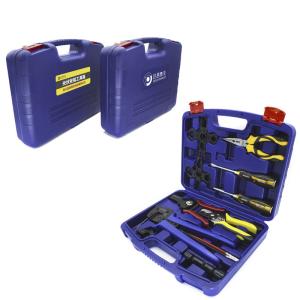 China Self Adjustable Ratchet Crimping Tool Kit Wire Crimper Portable Protective Case on sale
