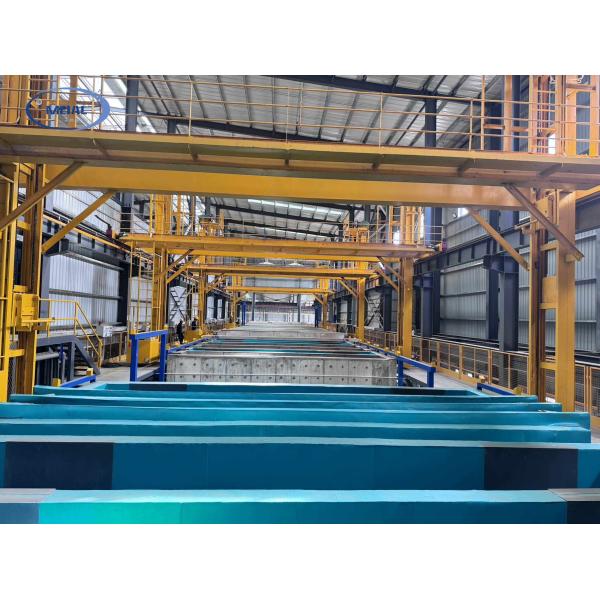 500T/M Anodizing Treatment Line For Large And Complex Components