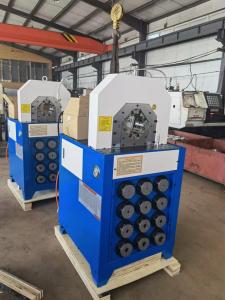 Quality 5.5kw PLC Hose Pressing Machine Hydraulic Pipe 4kw Intelligent Control System 3 Inch CBK-120 for sale
