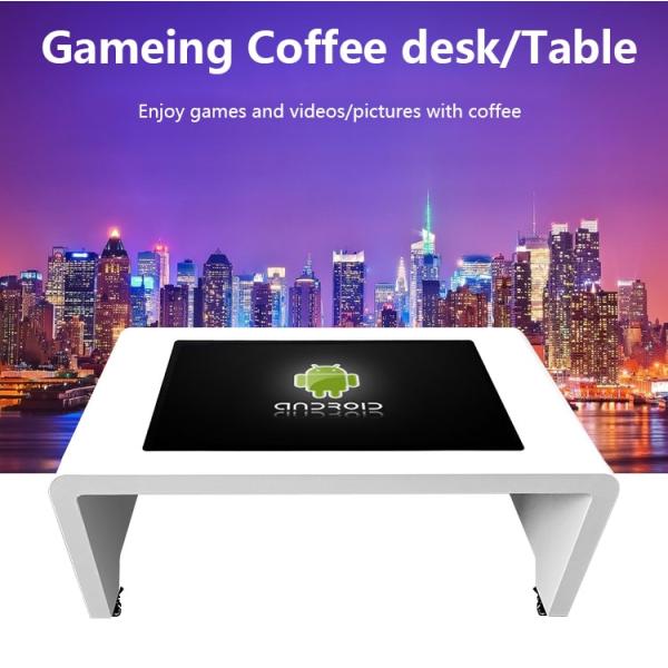 43 Inch Android Touch Table for Restaurants with Capacitive Screen