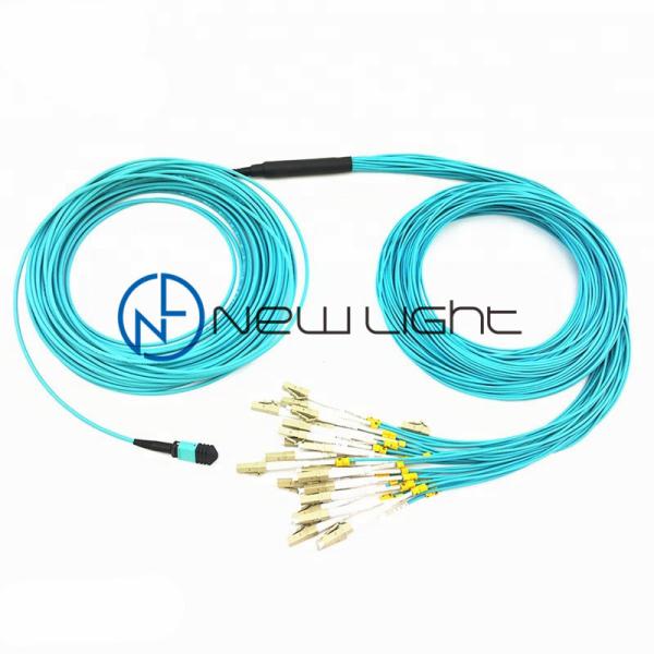 8/12/16/24 Fibers MPO MTP Trunk Cable with 3.0mm Diameter and 10/40/100Gbps Support for High Density Data Centers