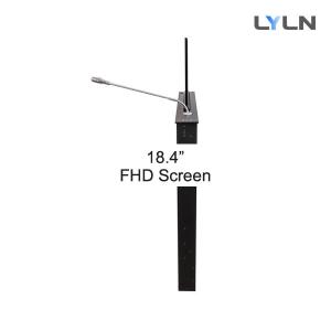 Retractable Pop Up Motorized 18.4 Lcd Monitor Lift With Separately Controllable Microphone
