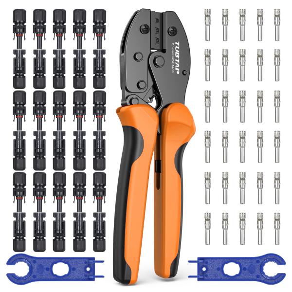 Buy ISO MC4 Connector Solar Crimping Tool Kit Multipurpose Practical at wholesale prices
