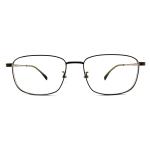 TF3344 Rectangle Titanium Optical Frame Silver Comfortable Eyewear For Better