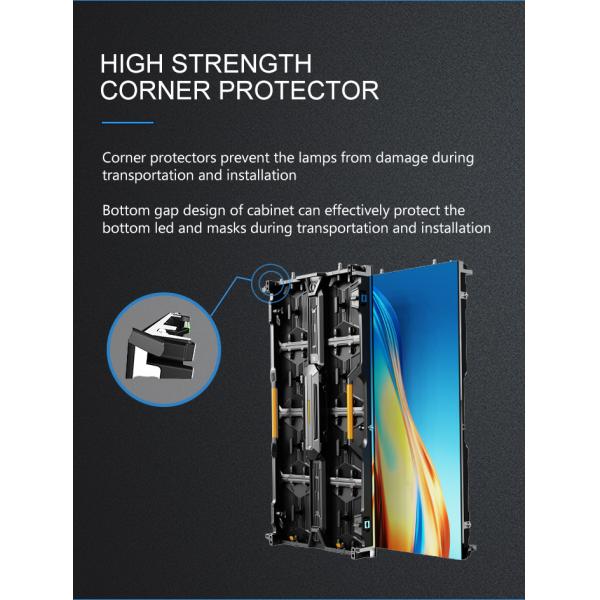 Rental LED Screen Large Led Stage Curtain Screen P2.9 Mobile Led Screen Hire For Events