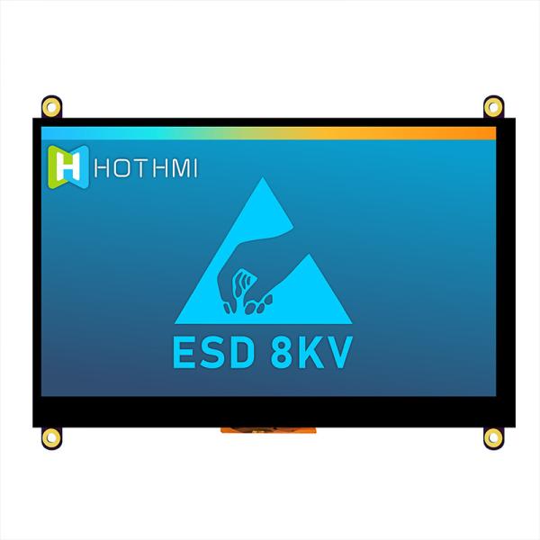 7 Inch For HI Signal TFT Display 1024x600 For Raspberry Use Pcap Monitor